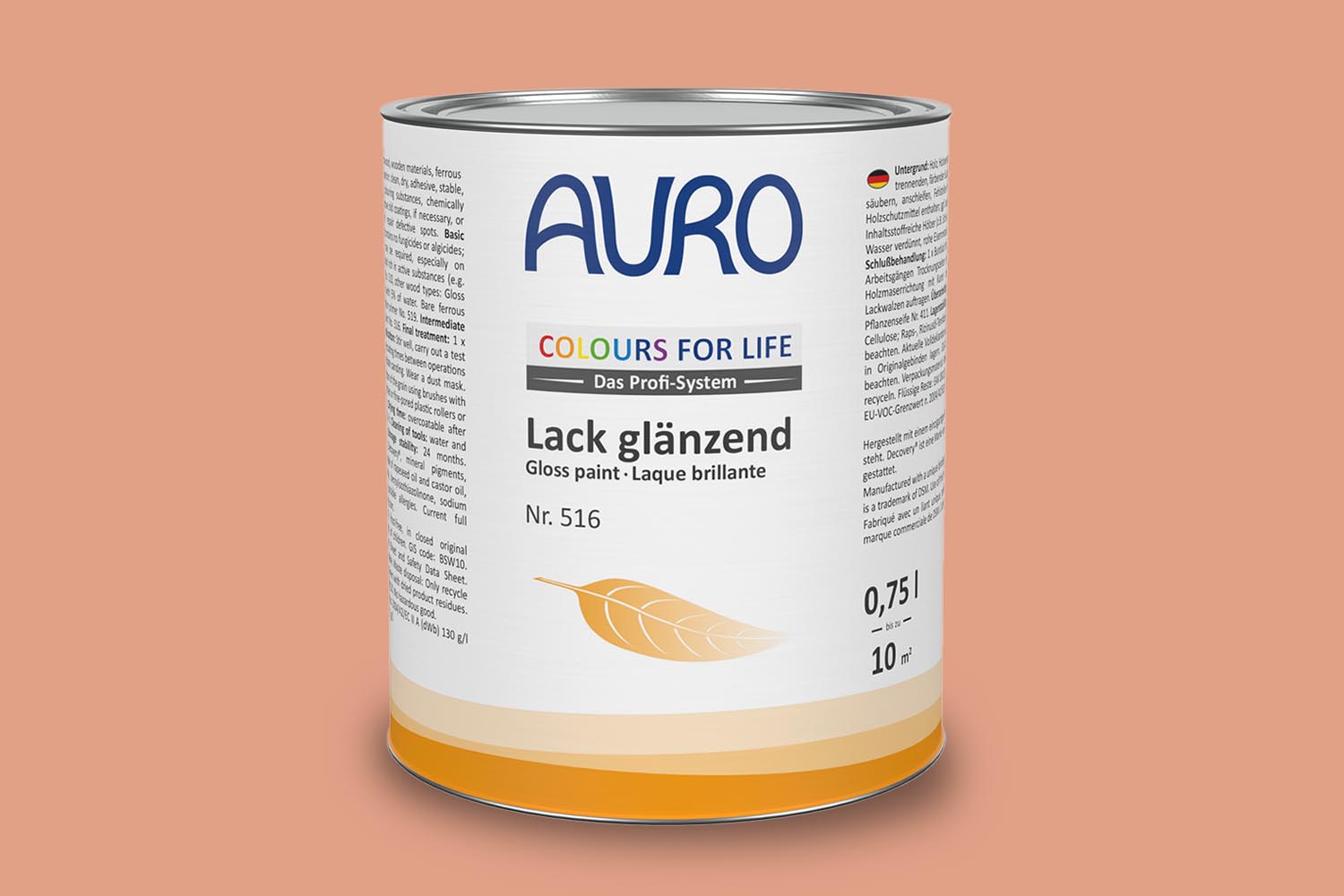 Auro Lack matt Nr. 517 Orangetöne Colours for Life