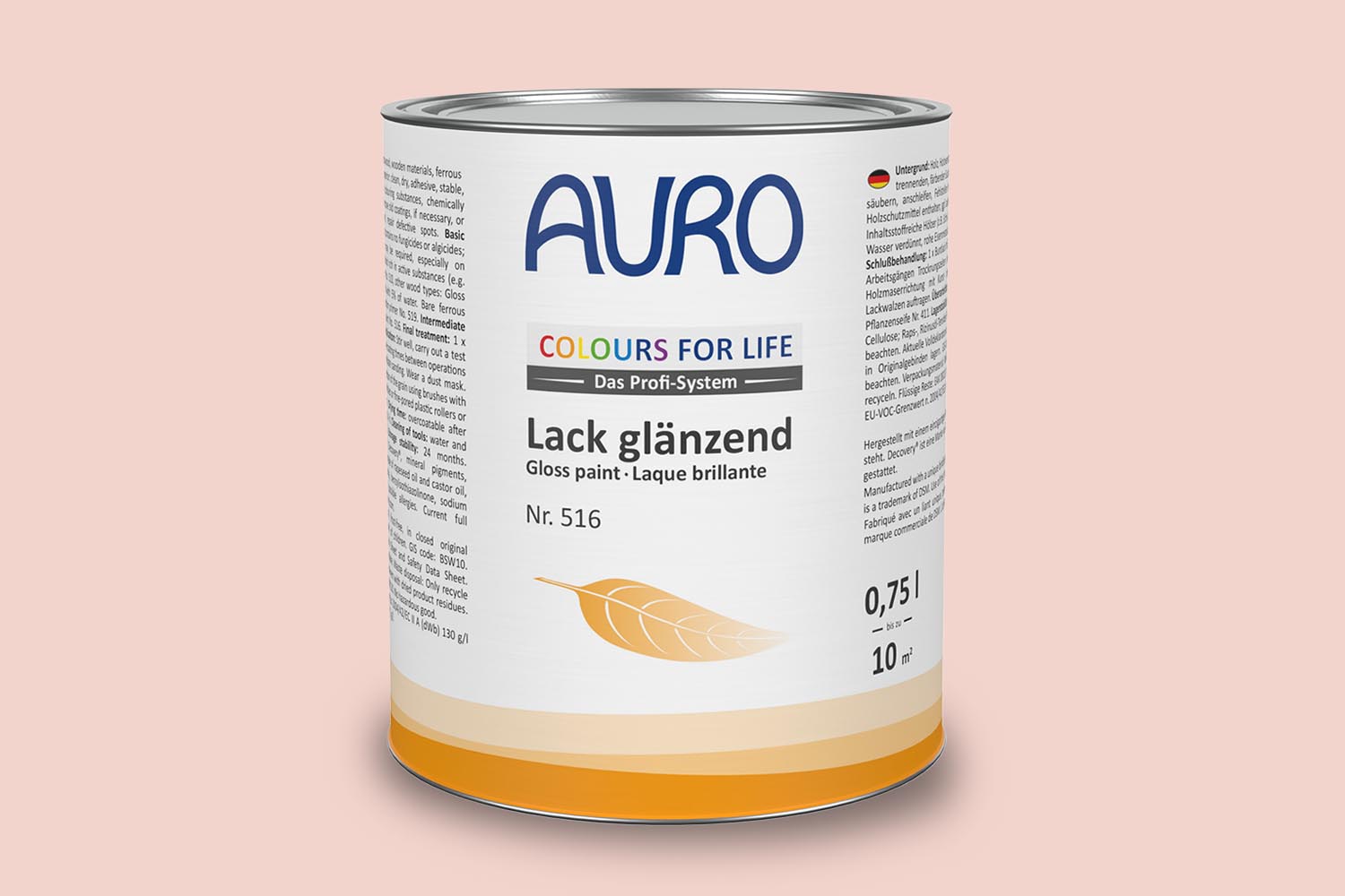 Auro Lack glänzend Nr. 516 strawberry kiss Colours for Life