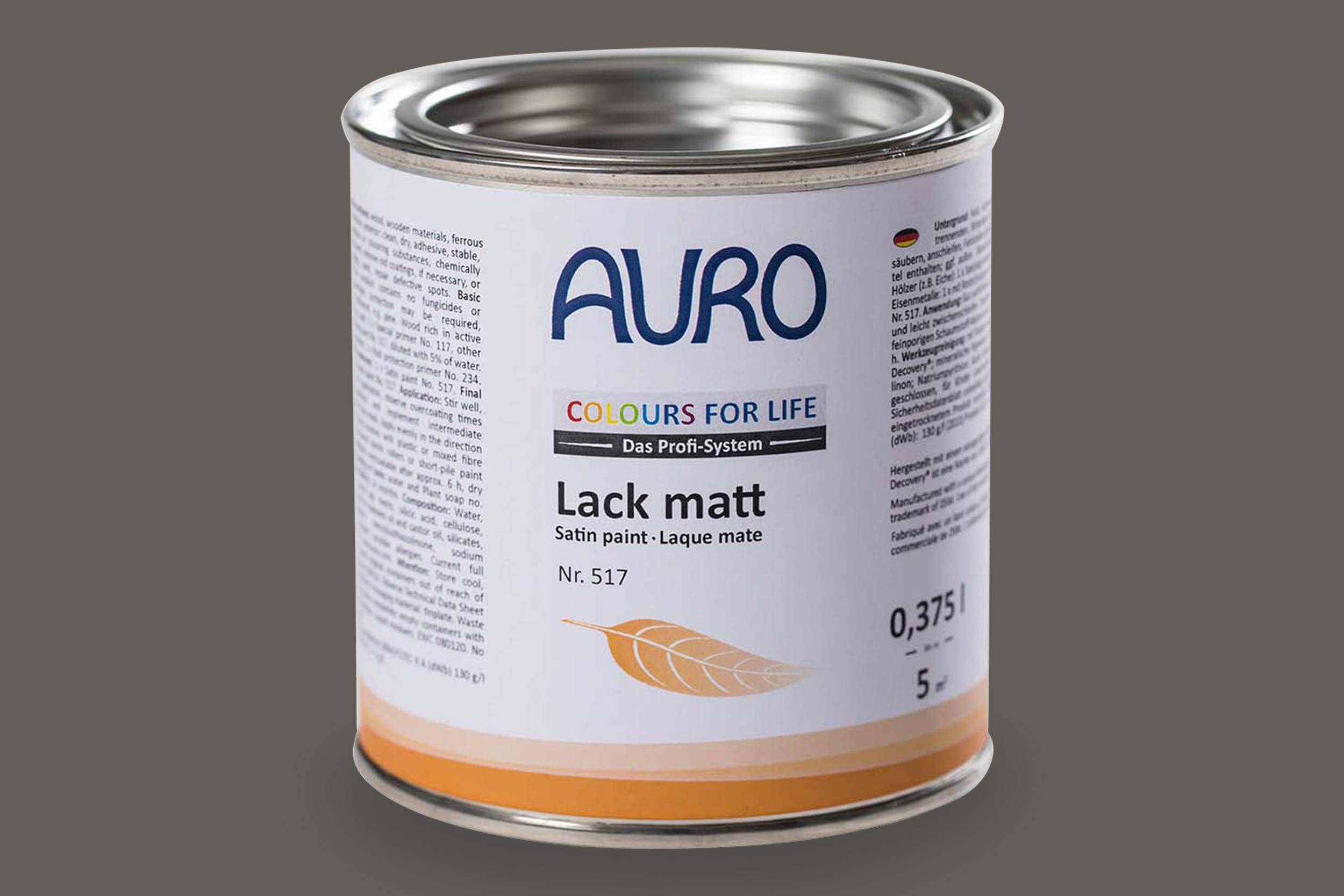 Auro Lack matt Nr. 517 Grautöne Colours for Life