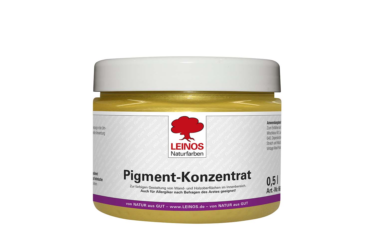 Leinos Pigment-Konzentrat 668 Gold-Satin Leinos Pigment-Konzentrat 668 Gold-Satin