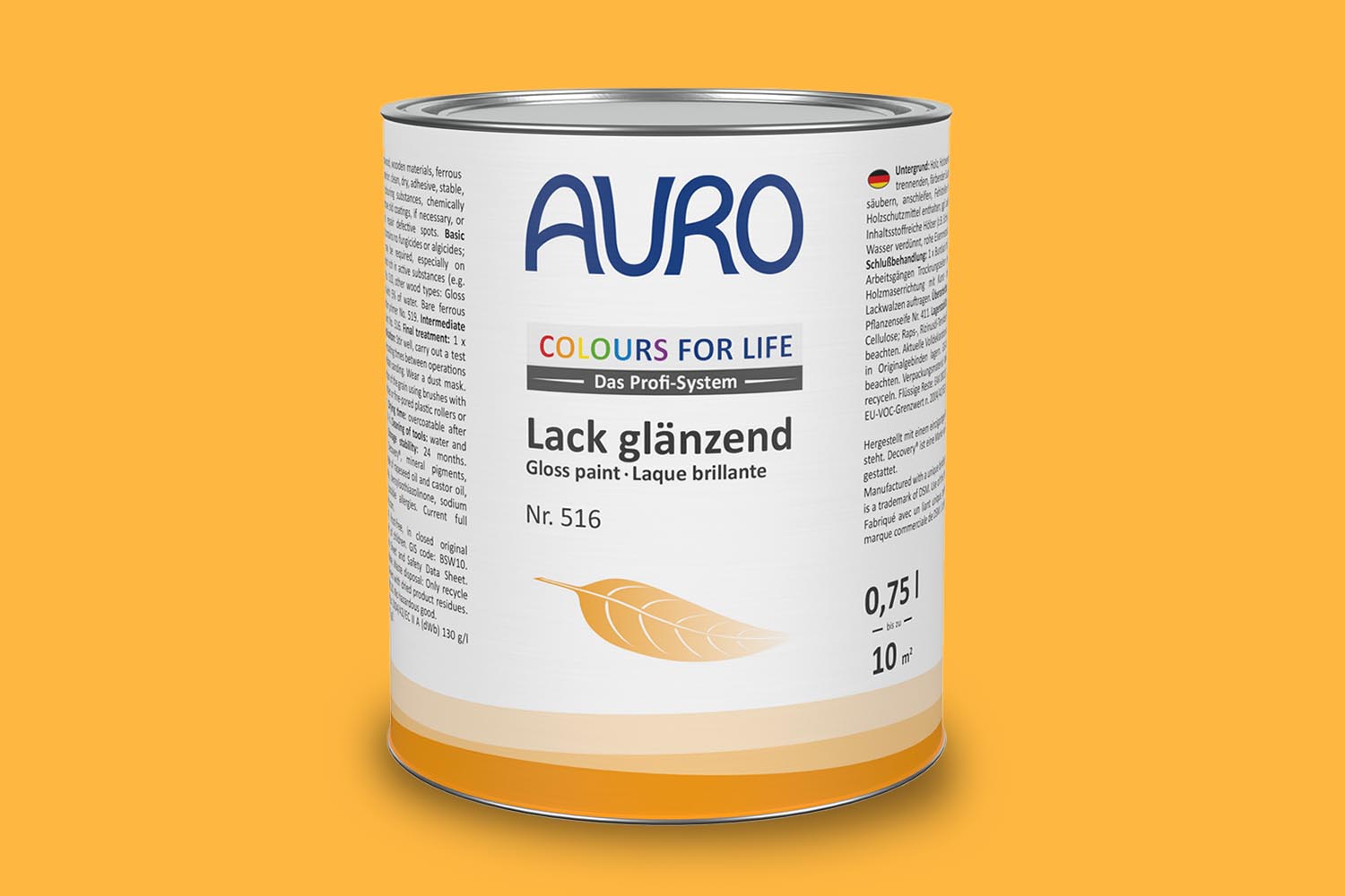 Auro Lack glänzend Nr. 516 Orangetöne Colours for Life