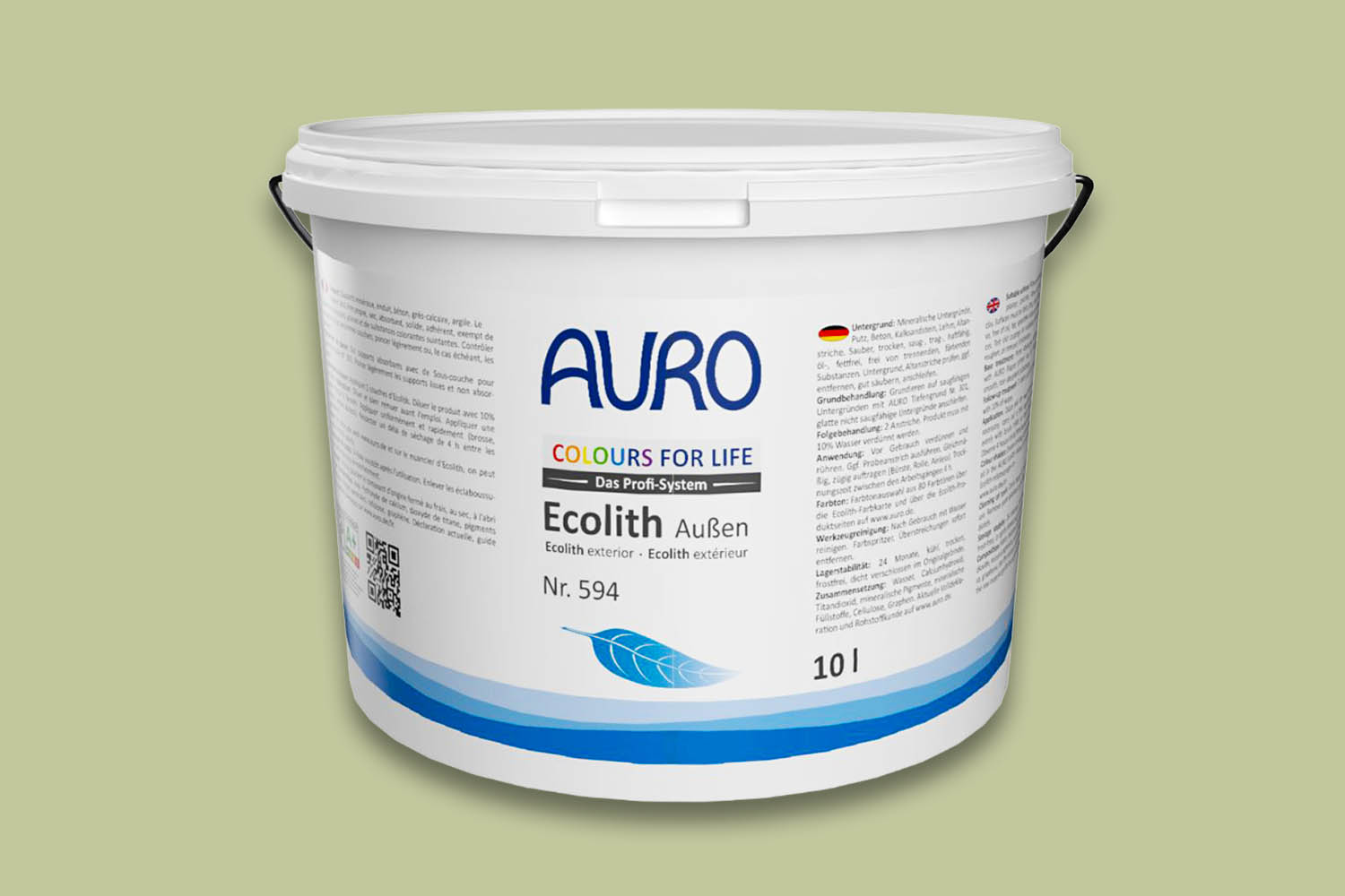 Auro Ecolith Außen Nr. 594 apple green 15