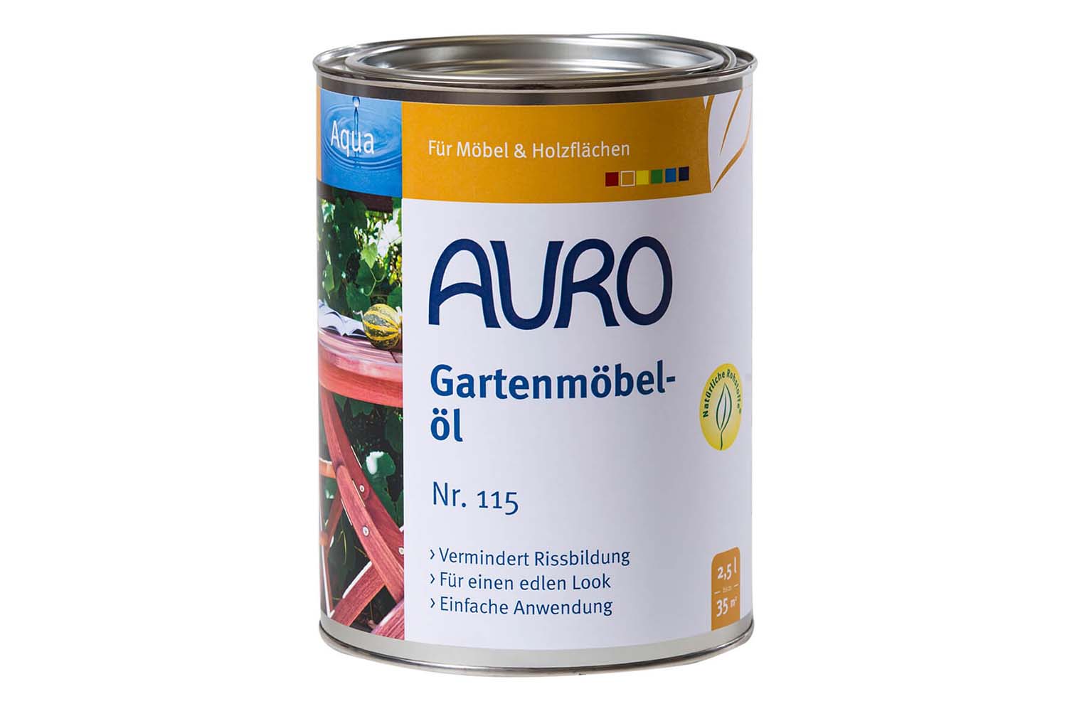 Auro Gartenmöbelöl Aqua Nr. 115