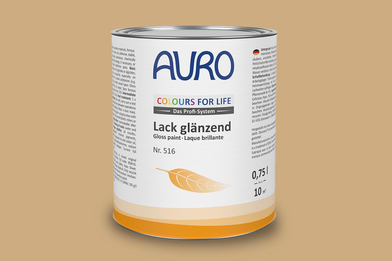 Auro Lack glänzend Nr. 516 Brauntöne Colours for Life