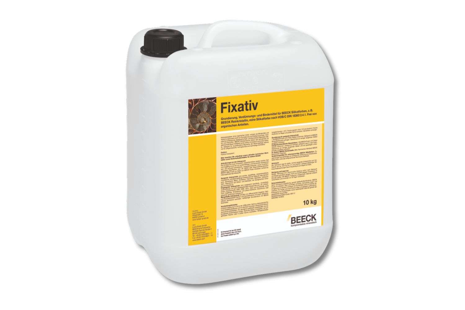 Beeck Fixativ 0,25 kg