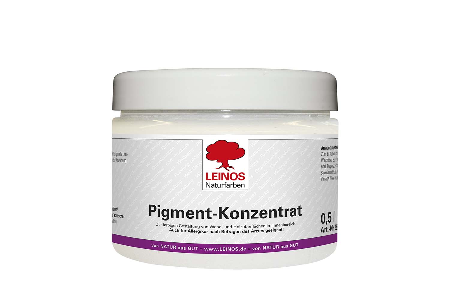 Leinos Pigment-Konzentrat 668 Titan-Weiß