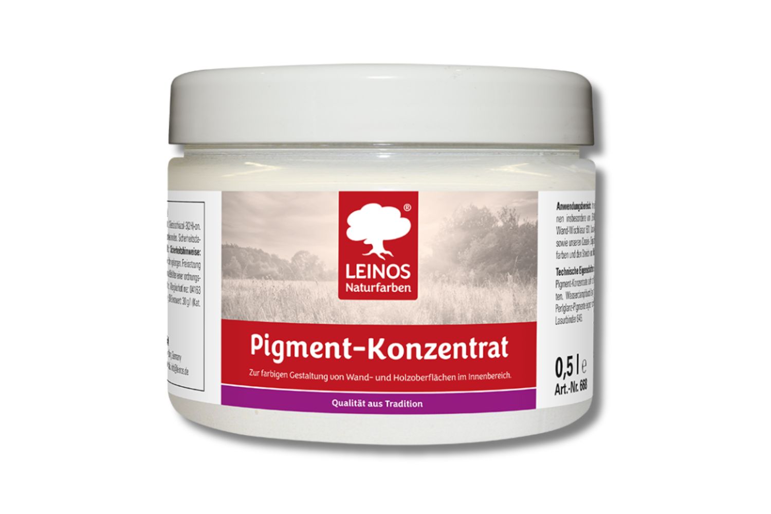 Leinos Pigment-Konzentrat 668 Titan-Weiß