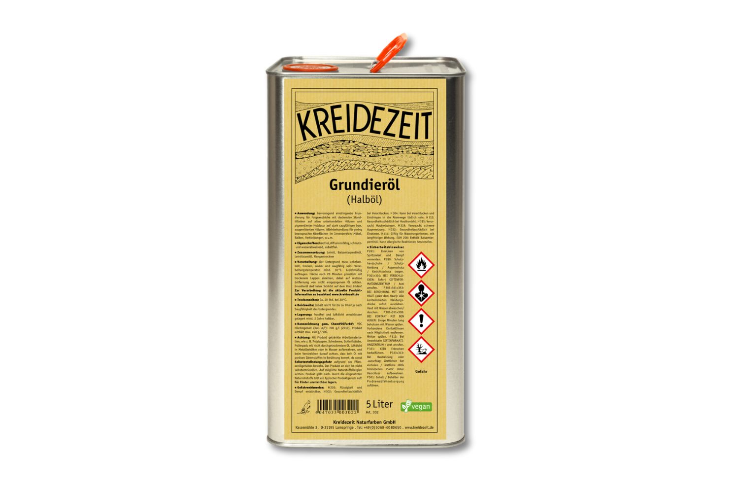 Kreidezeit Grundieröl