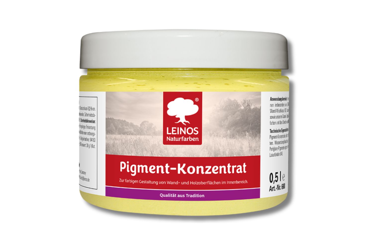 Leinos Pigment-Konzentrat 668 Sonnen-Gelb