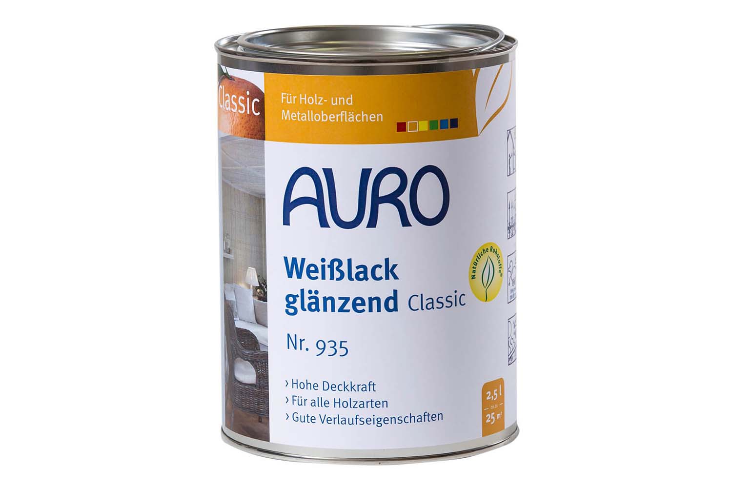 Auro Weißlack glänzend Classic Nr. 935