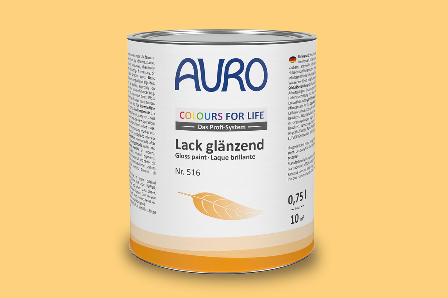 Auro Lack glänzend Nr. 516 Orangetöne Colours for Life