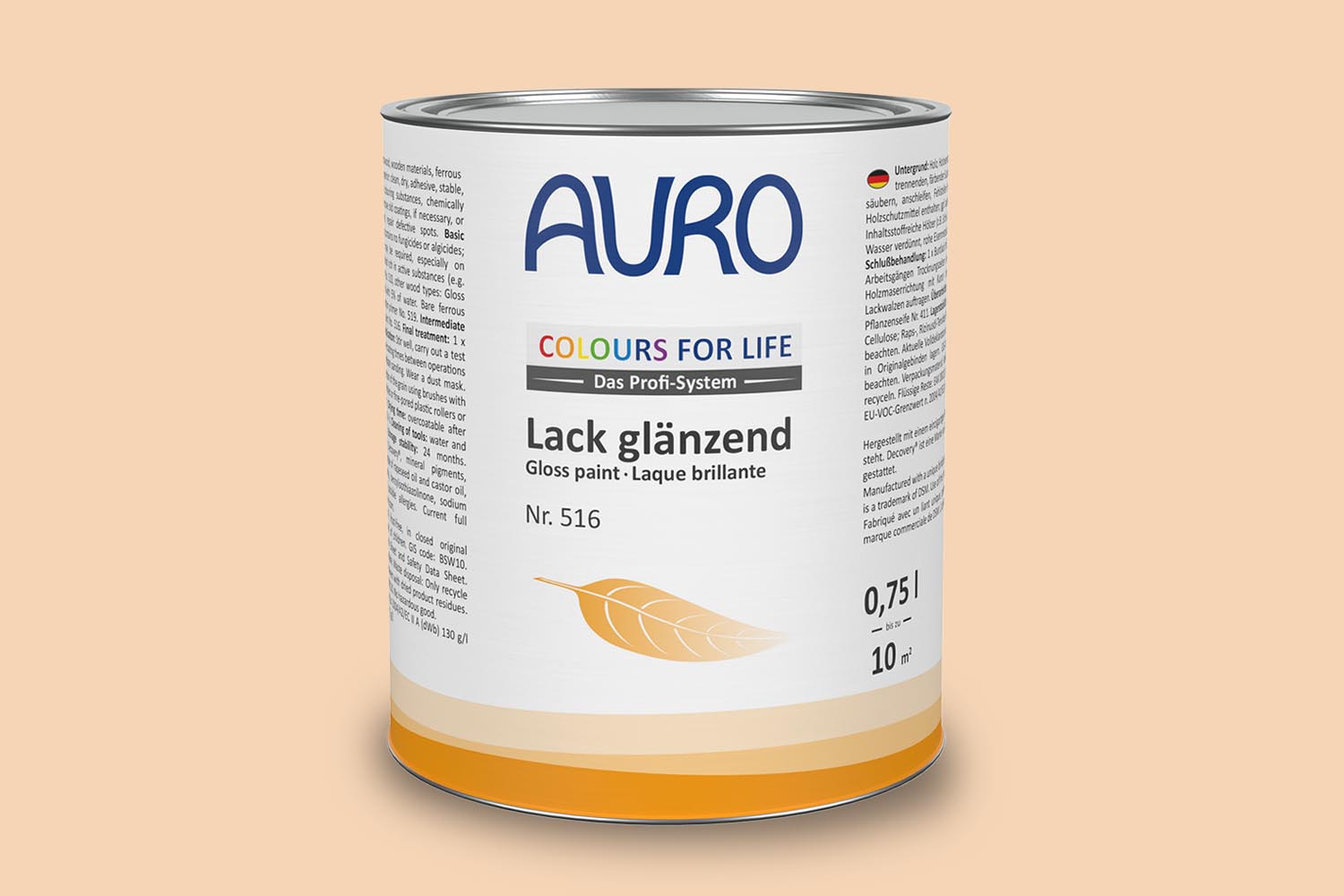 Auro Lack glänzend Nr. 516 Orangetöne Colours for Life