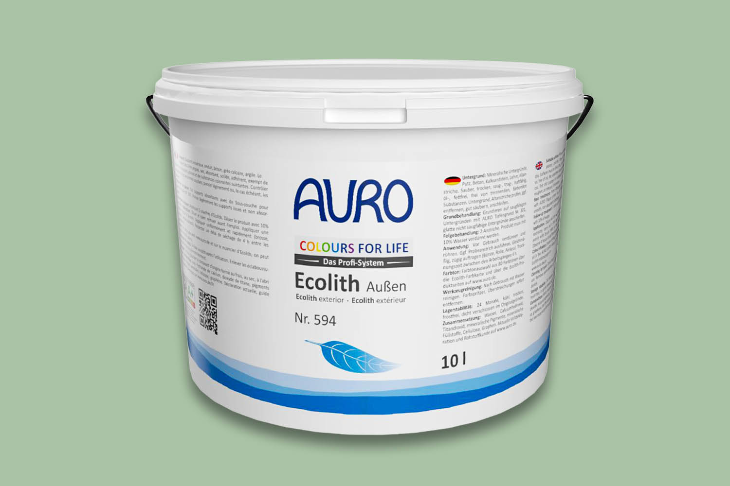 Auro Ecolith Außen Nr. 594 reseda green 15