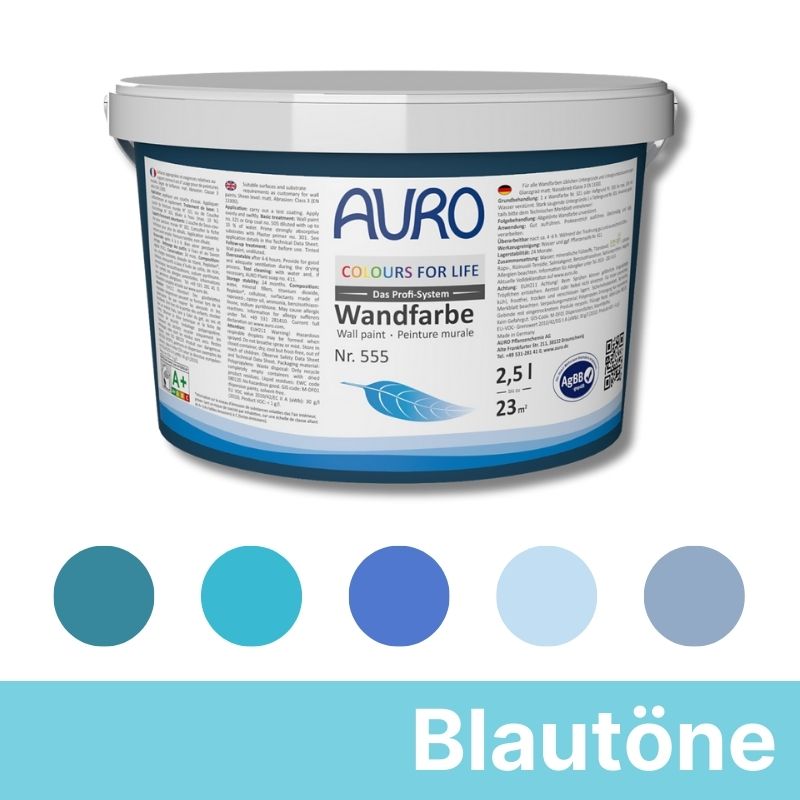 Auro Colours for Life Wandfarben - Blau