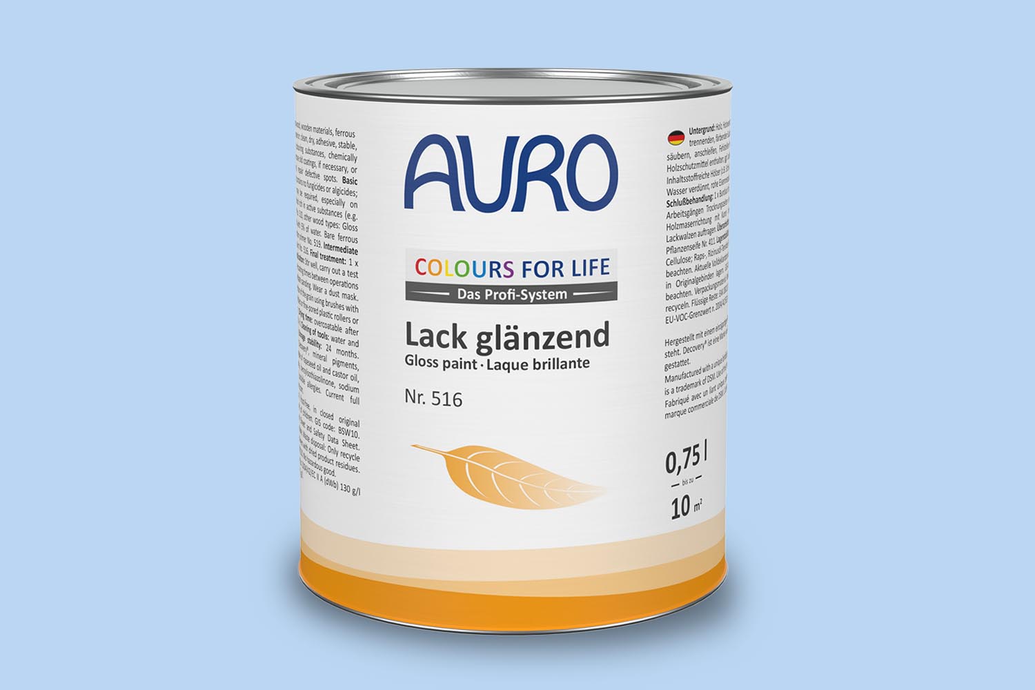 Auro Lack glänzend Nr. 516 Blautöne Colours for Life