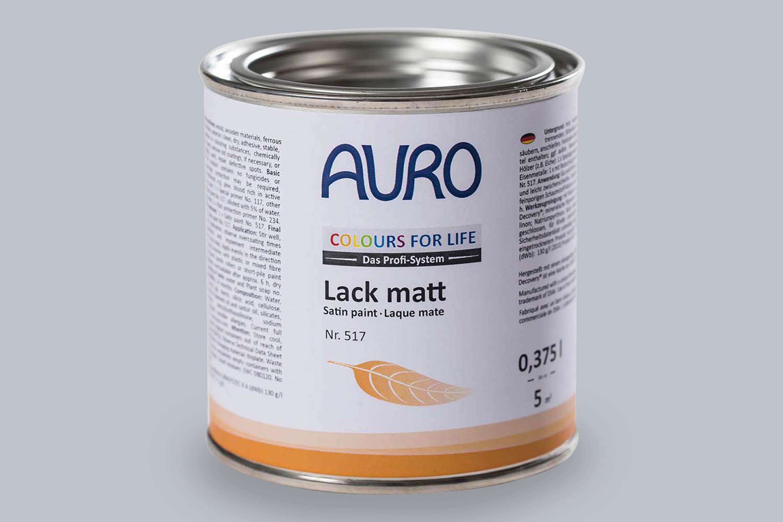 Auro Lack matt Nr. 517 Grautöne Colours for Life