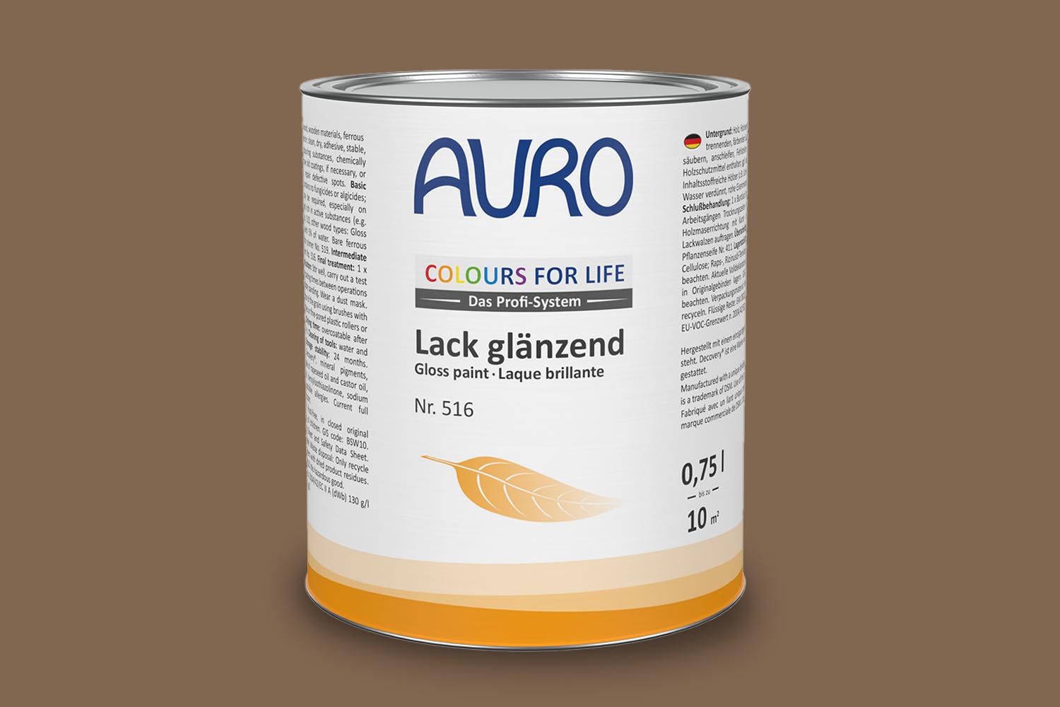 Auro Lack glänzend Nr. 516 Brauntöne Colours for Life