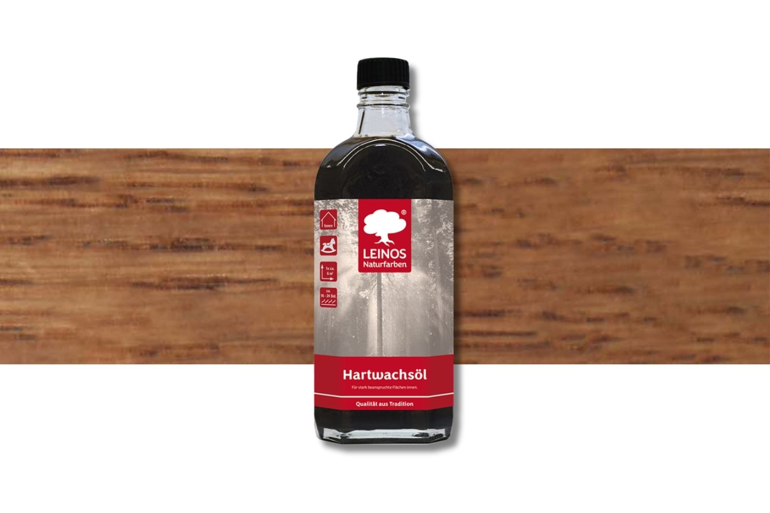 Leinos Hartwachsöl 290 Nussbaum