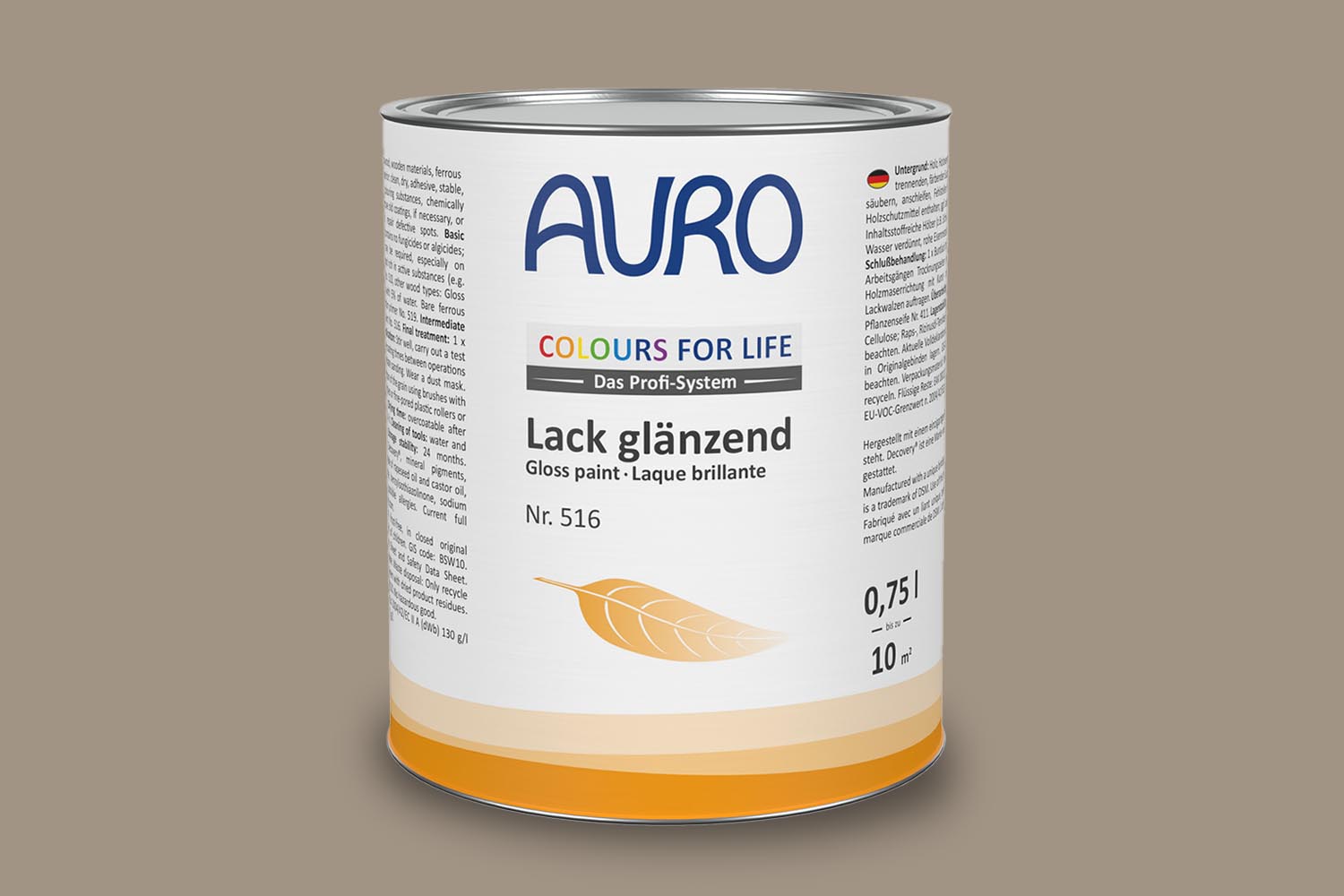 Auro Lack glänzend Nr. 516 Brauntöne Colours for Life