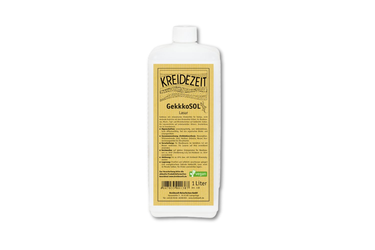 Kreidezeit GekkkoSOL Lasur