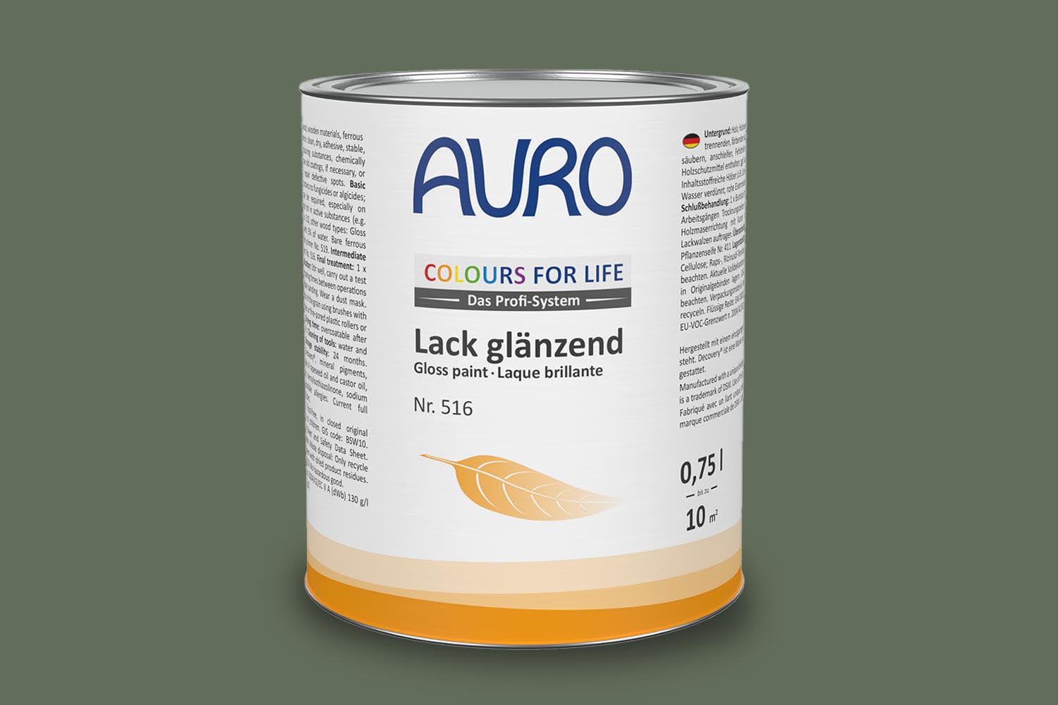 Auro Lack glänzend Nr. 516 Grüntöne Colours for Life