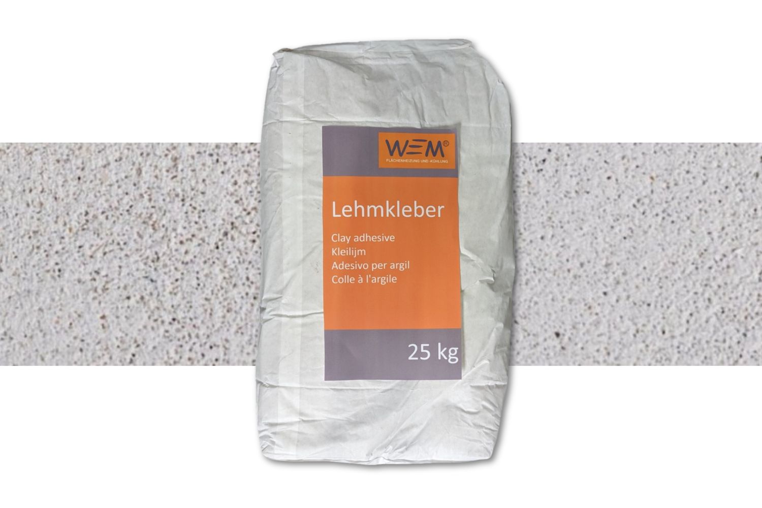 WEM Lehmkleber Finish hell