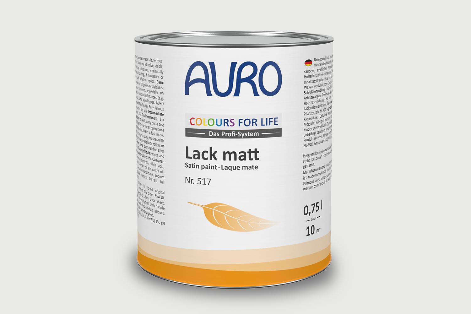Auro Lack matt Nr. 517 Weißtöne Colours for Life