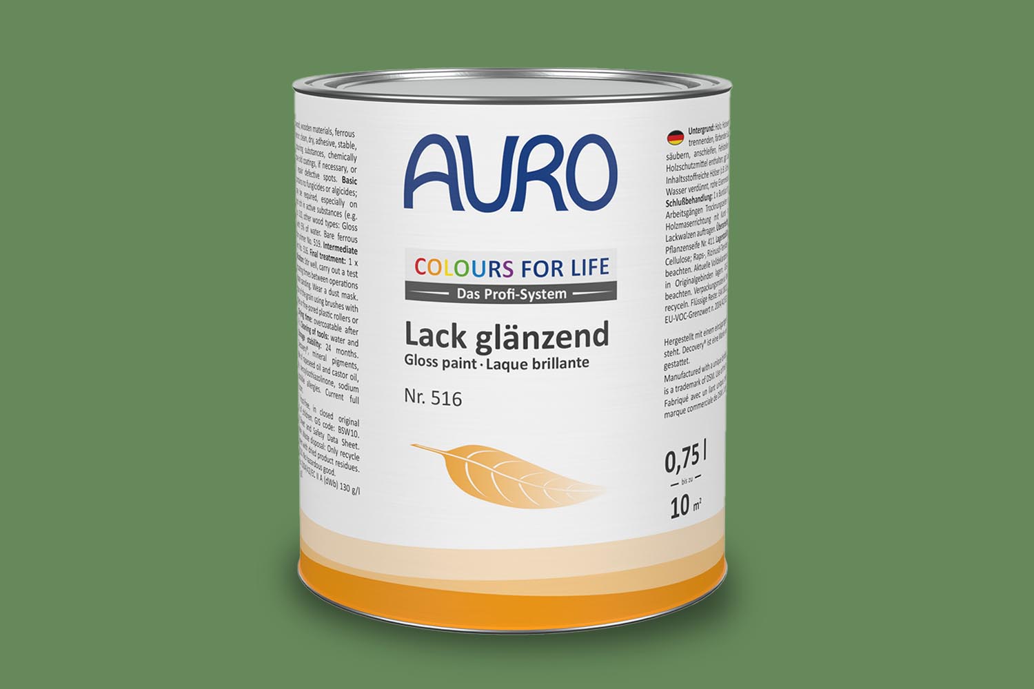 Auro Lack glänzend Nr. 516 Grüntöne Colours for Life