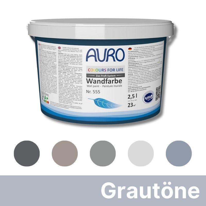 Auro Colours for Life Wandfarben - Grau