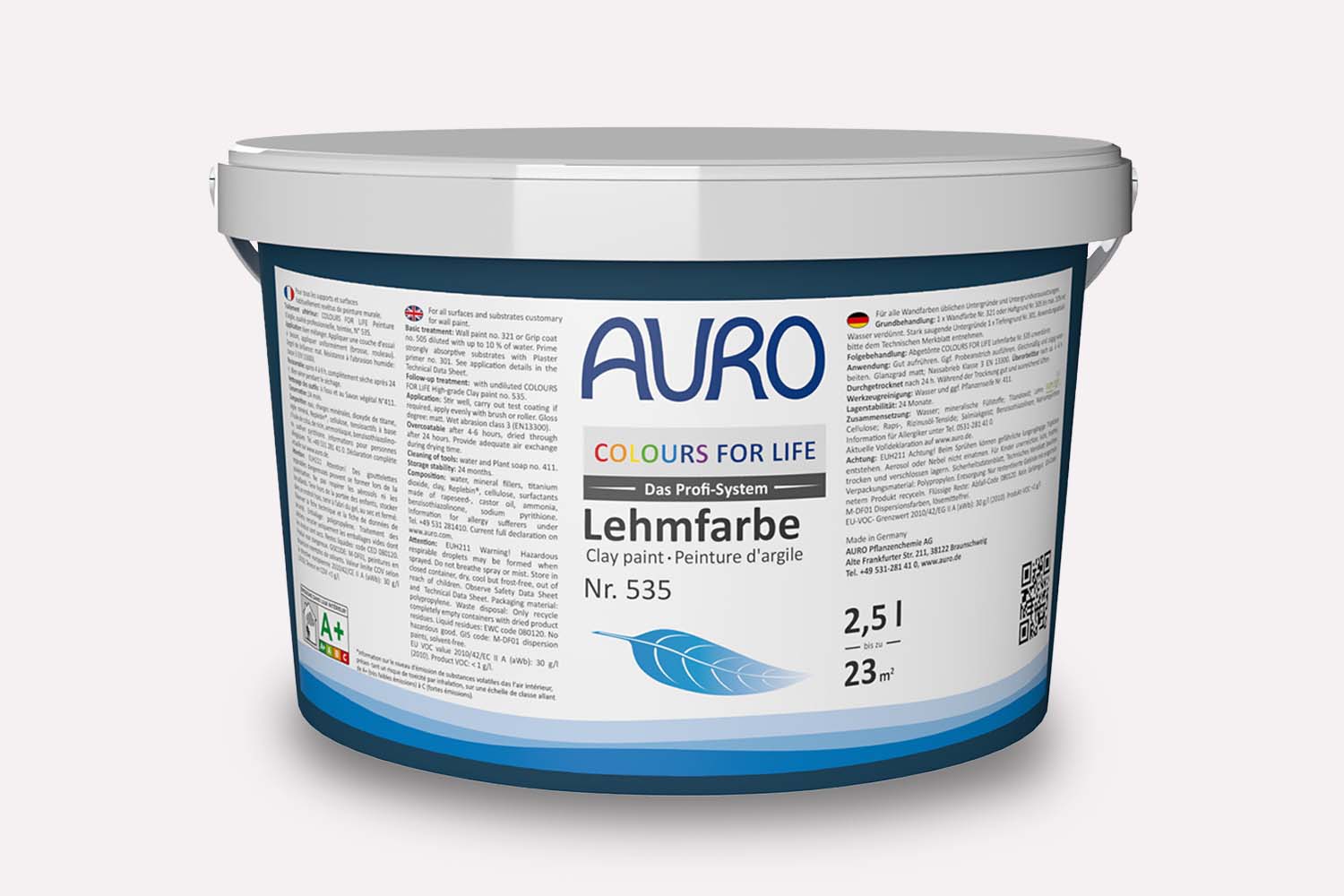 Auro Profi-Lehmfarbe Nr. 535 himalaya salt Colours For Life