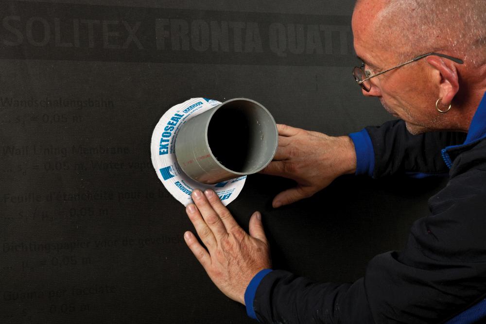 Pro Clima EXTOSEAL MAGOV Hochdehnbares Absperrklebeband zur Luftdichtung für innen und außen