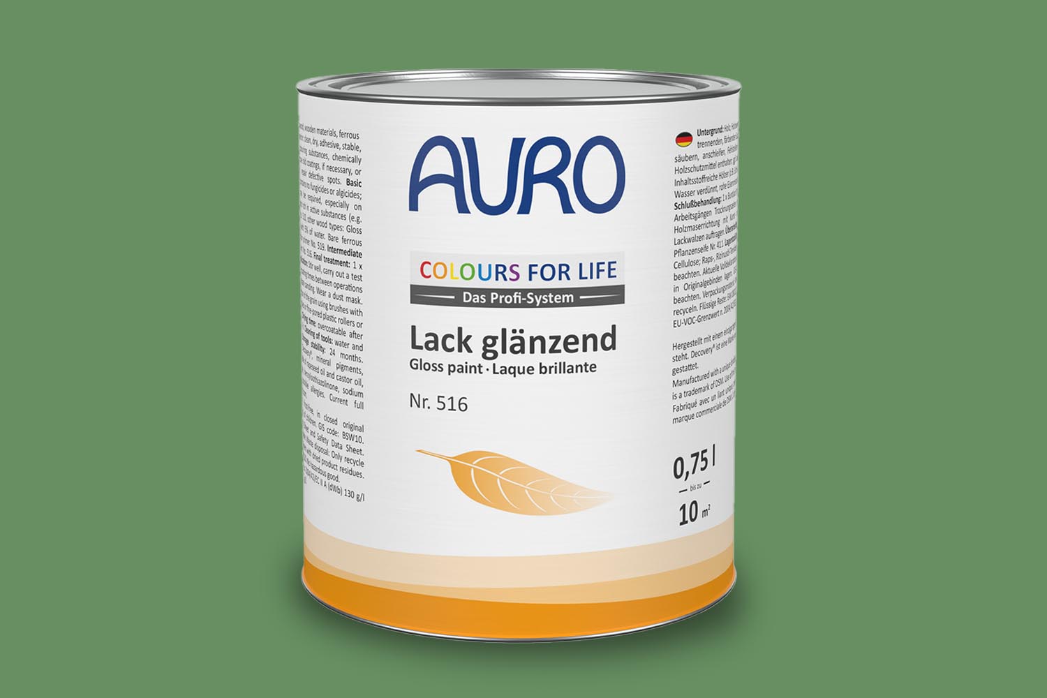 Auro Lack glänzend Nr. 516 Grüntöne Colours for Life