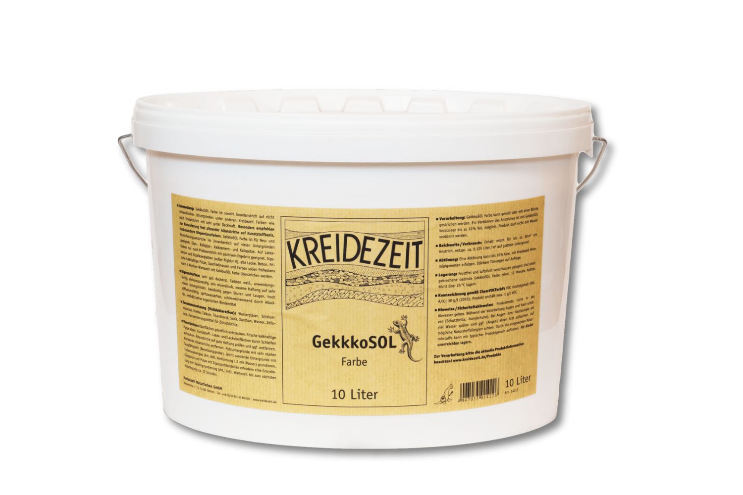 Kreidezeit GekkkoSOL Farbe