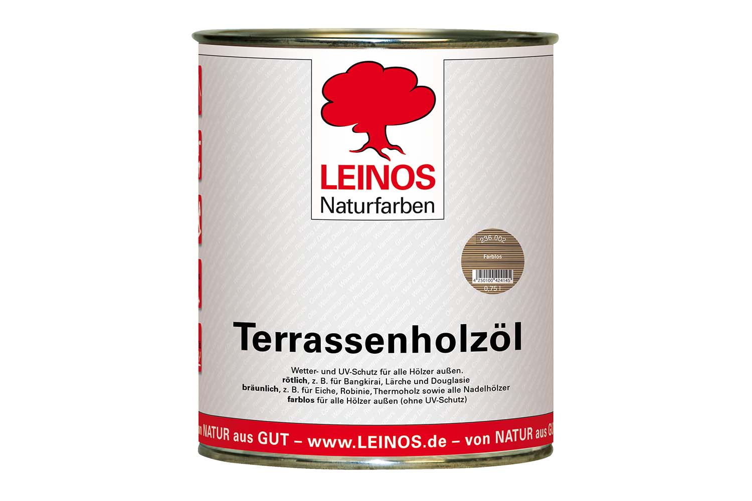 Leinos Terrassenholzöl 236 Farblos