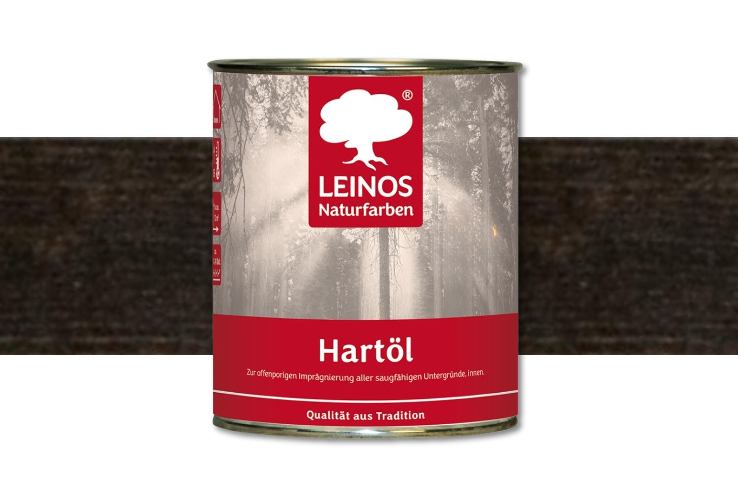 Leinos Hartöl 240 Schwarz