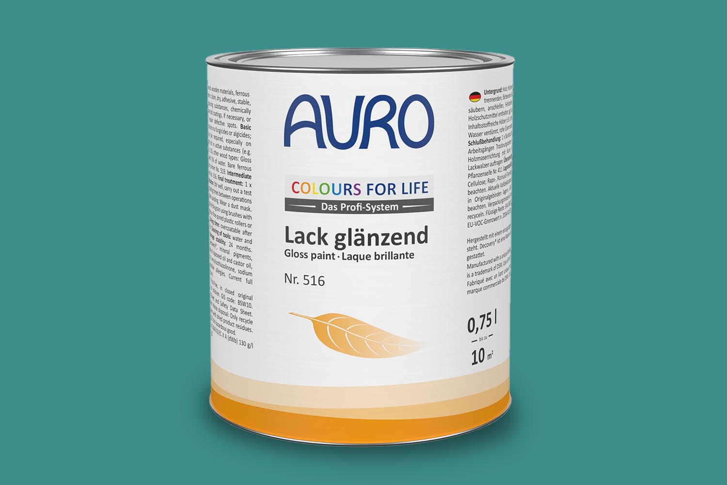 Auro Lack glänzend Nr. 516 Grüntöne Colours for Life