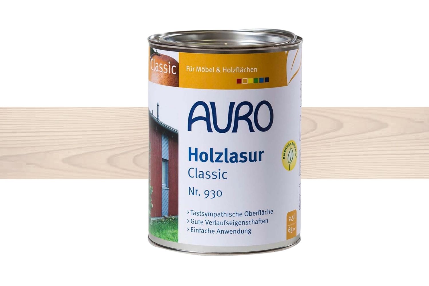 Auro Holzlasur Classic Nr. 930 - Weiß