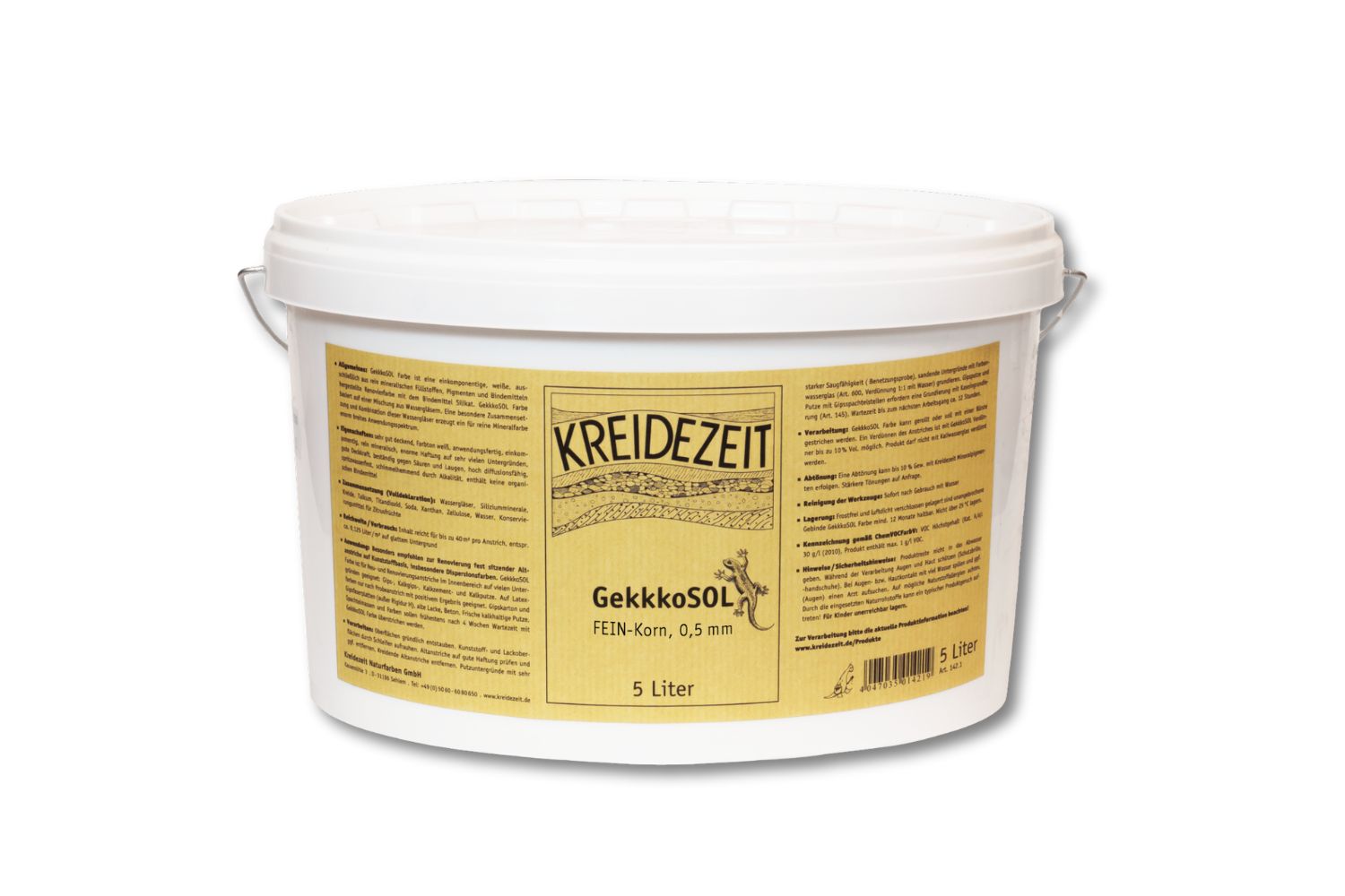 Kreidezeit GekkkoSOL Fein-Korn