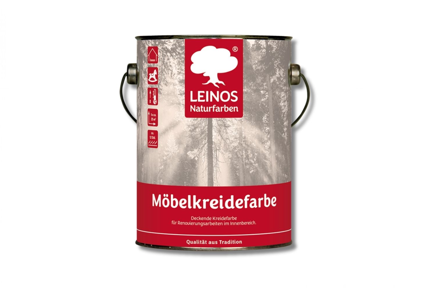 Leinos Möbelkreidefarbe 637 Weiß