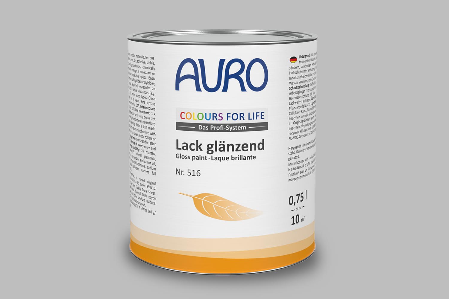 Auro Lack glänzend Nr. 516 Grautöne Colours for Life