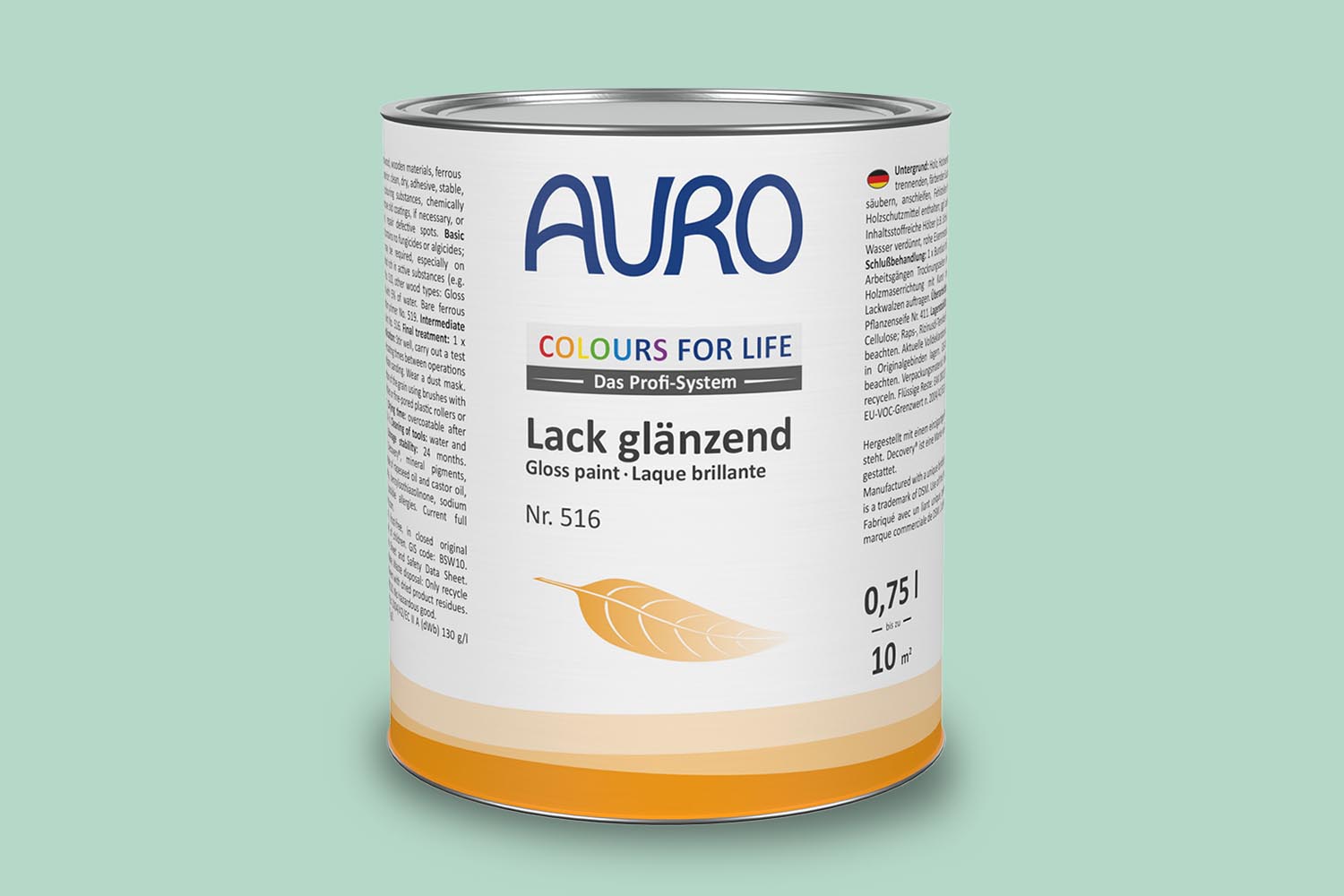 Auro Lack glänzend Nr. 516 Grüntöne Colours for Life