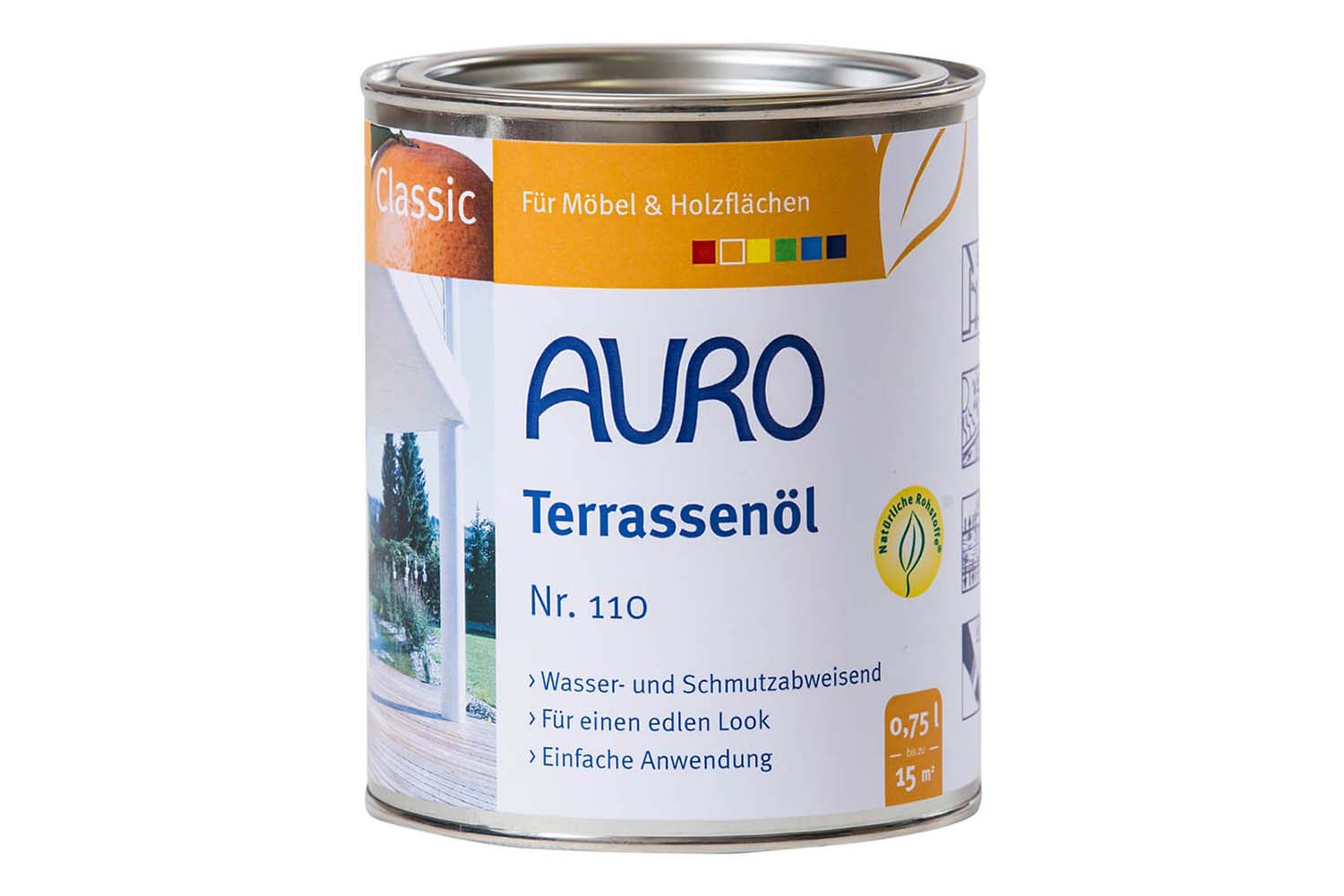 Auro Terrassenöl Nr. 110 - Teak
