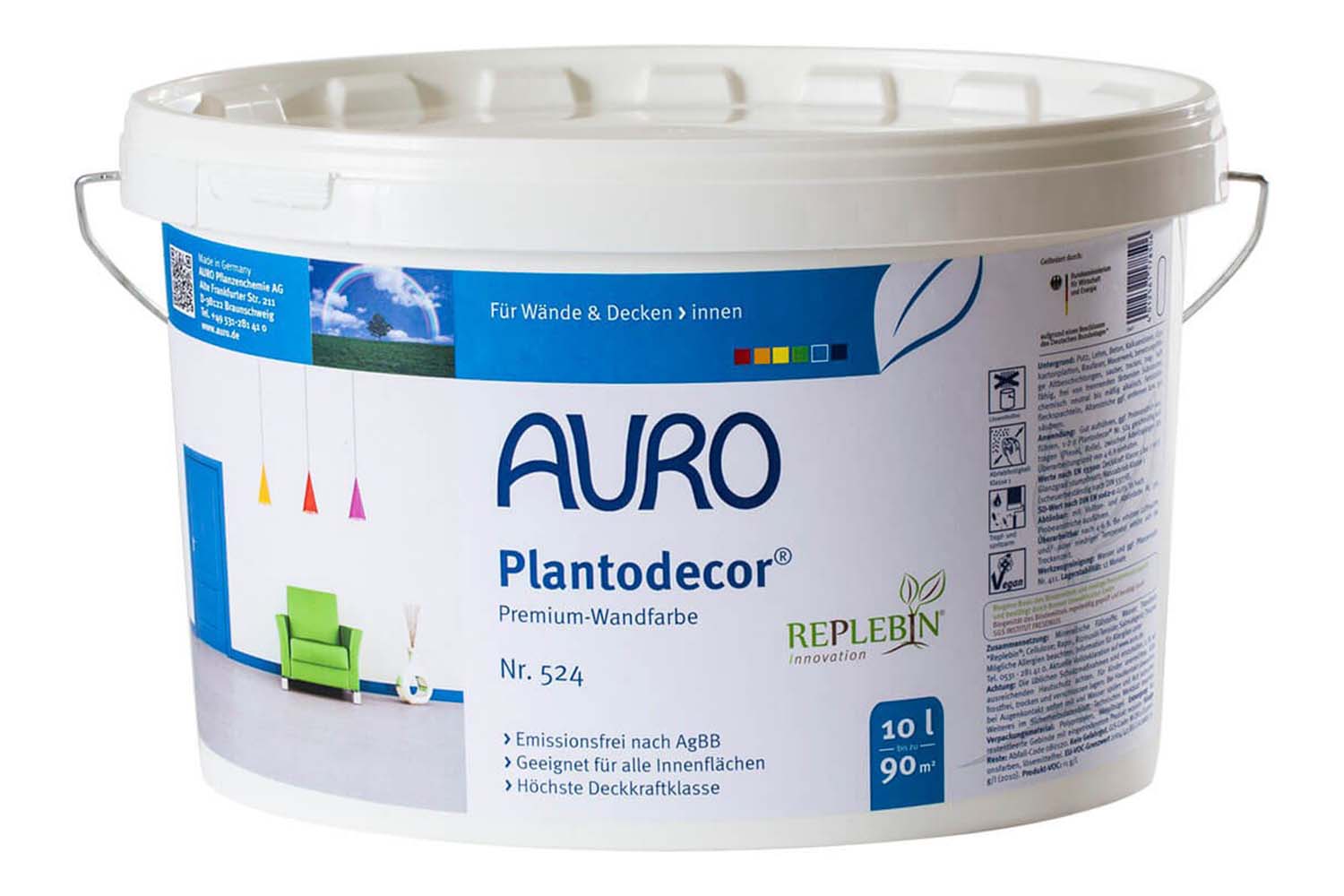 Auro Plantodecor Premium-Wandfarbe Nr. 524