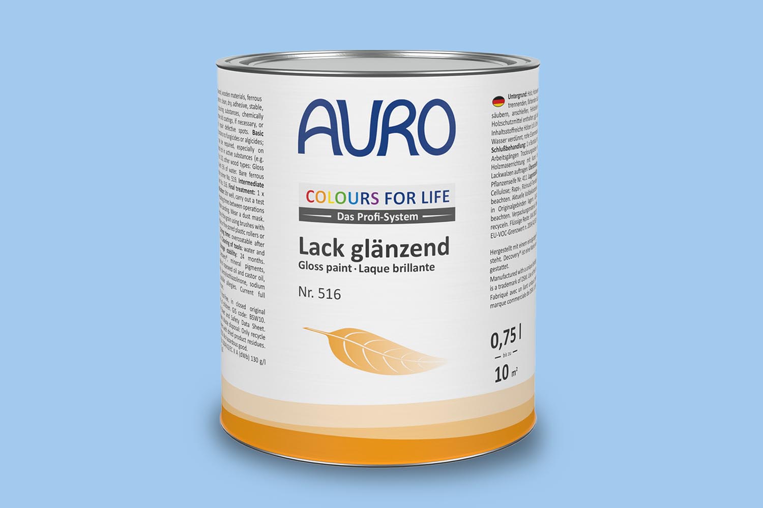 Auro Lack glänzend Nr. 516 Blautöne Colours for Life