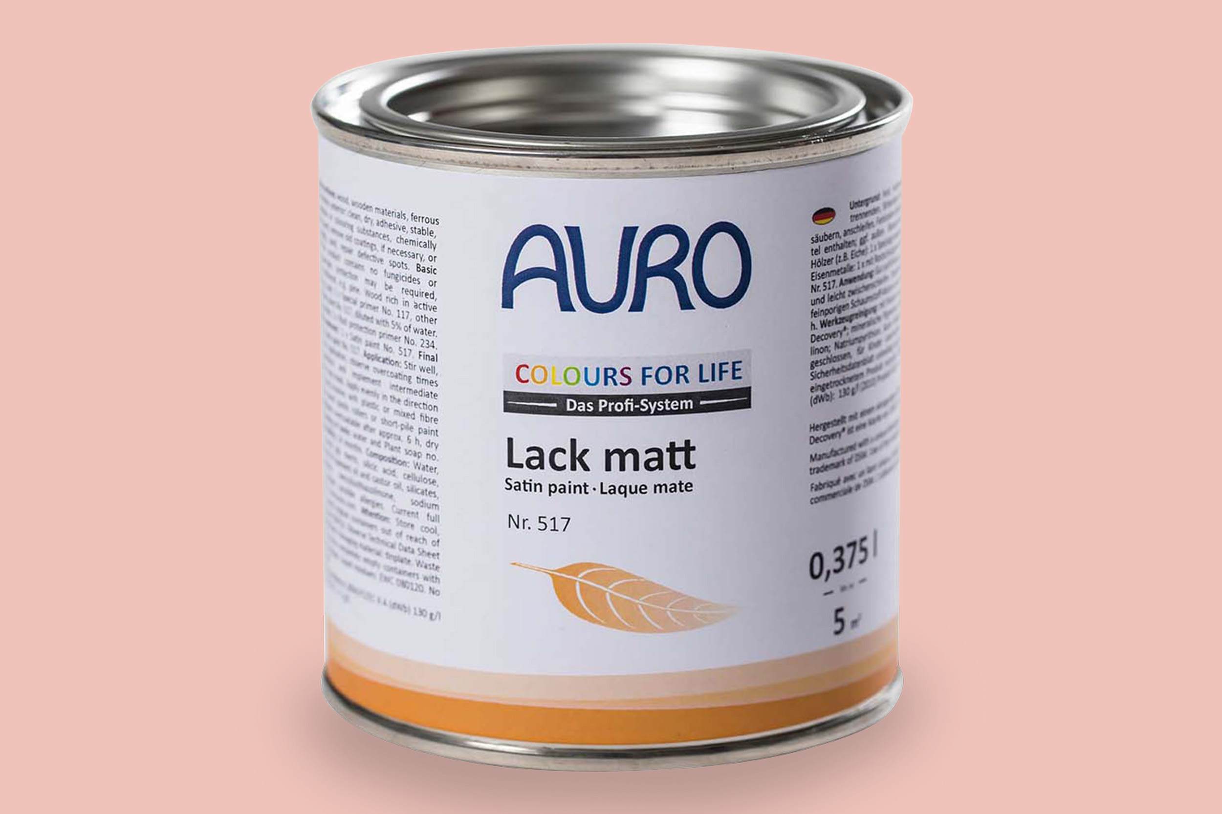 Auro Lack matt Nr. 517 Rottöne Colours for Life