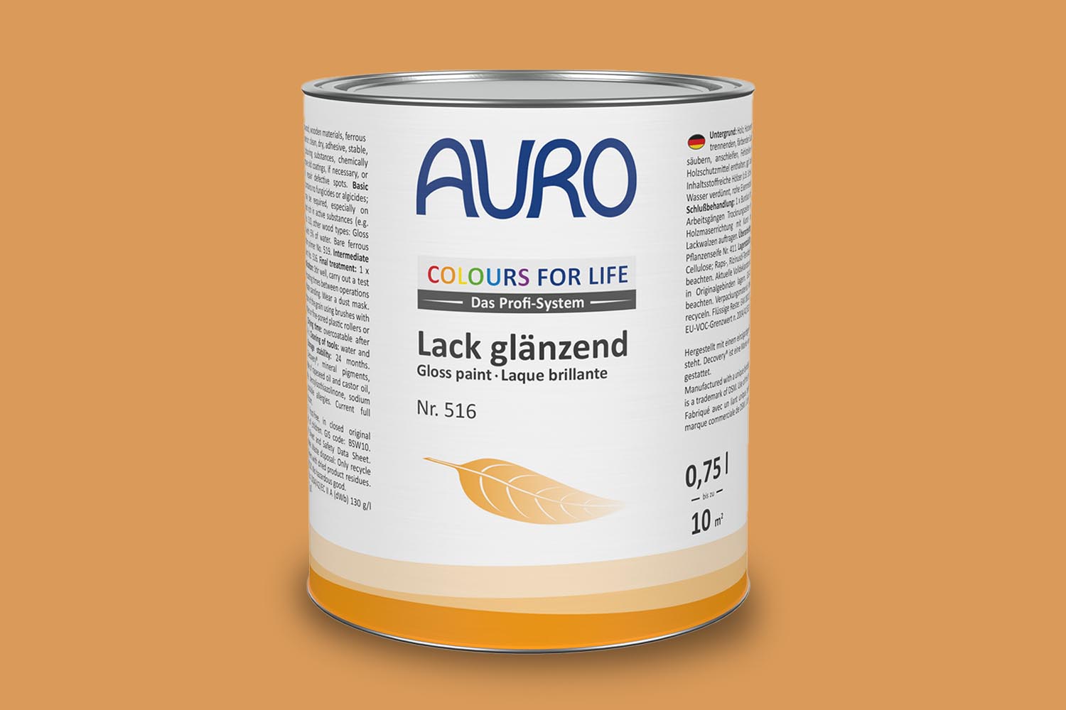 Auro Lack glänzend Nr. 516 Orangetöne Colours for Life