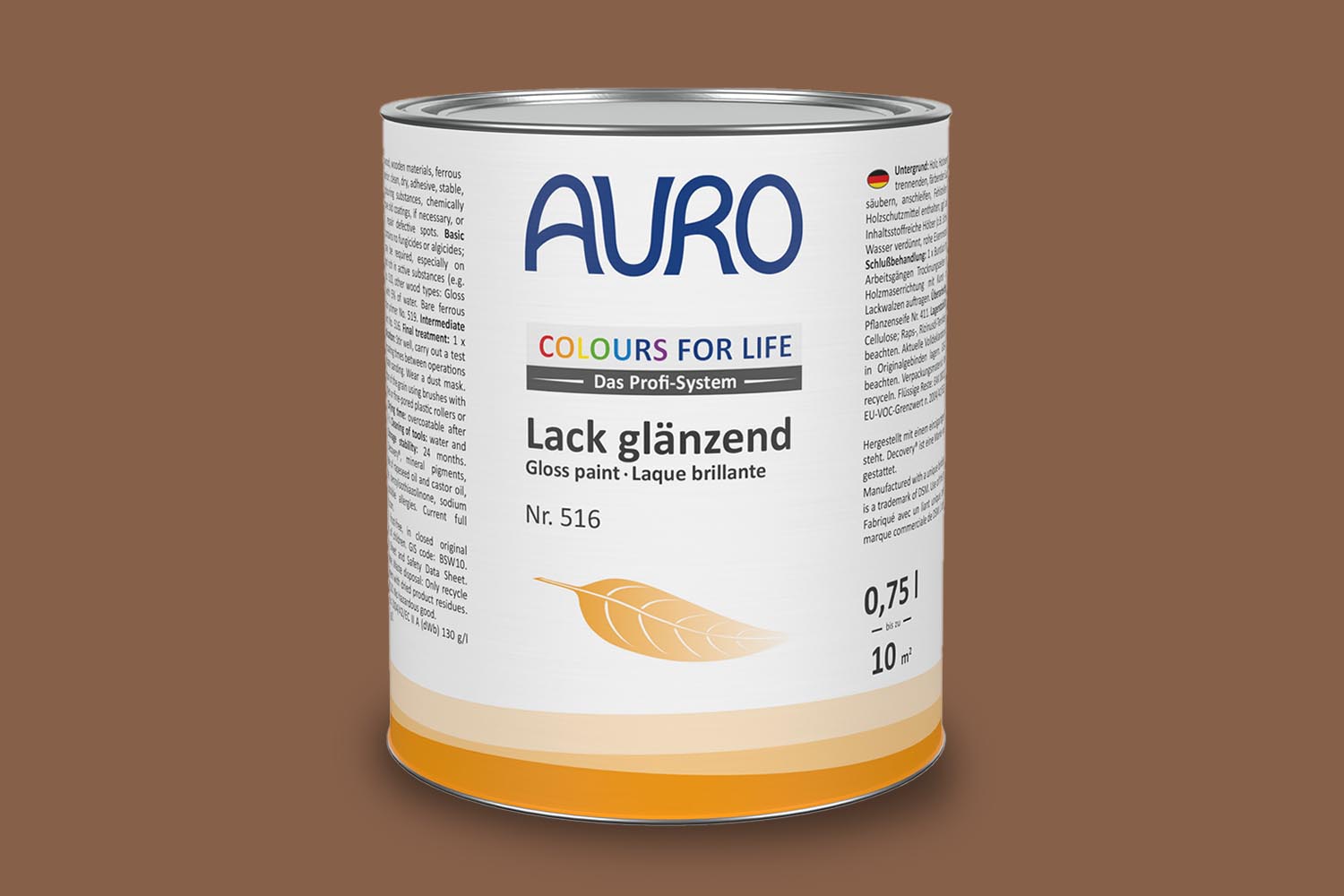 Auro Lack glänzend Nr. 516 Brauntöne Colours for Life