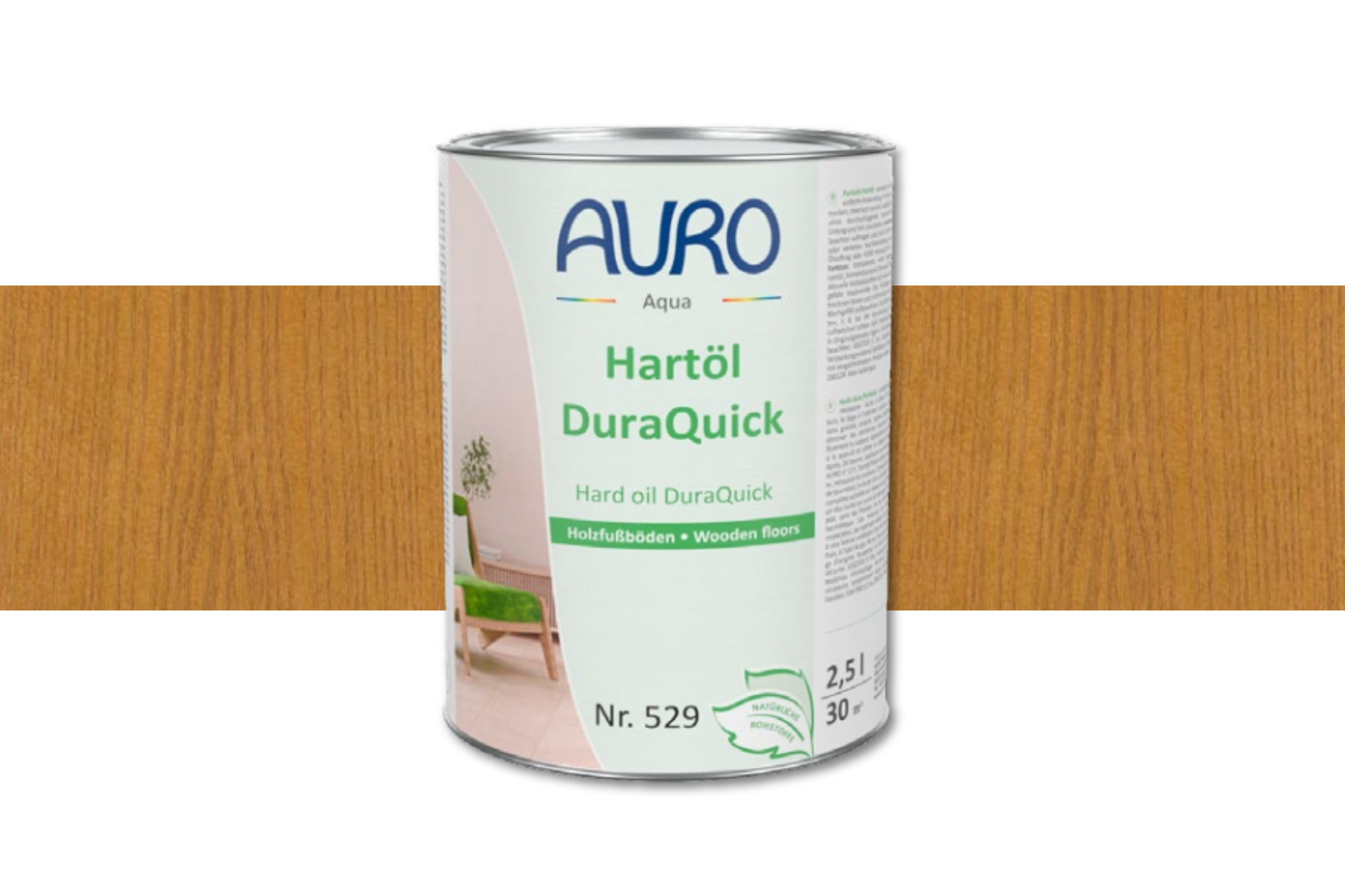 Auro Hartöl Dura Quick Nr. 529 - Eiche