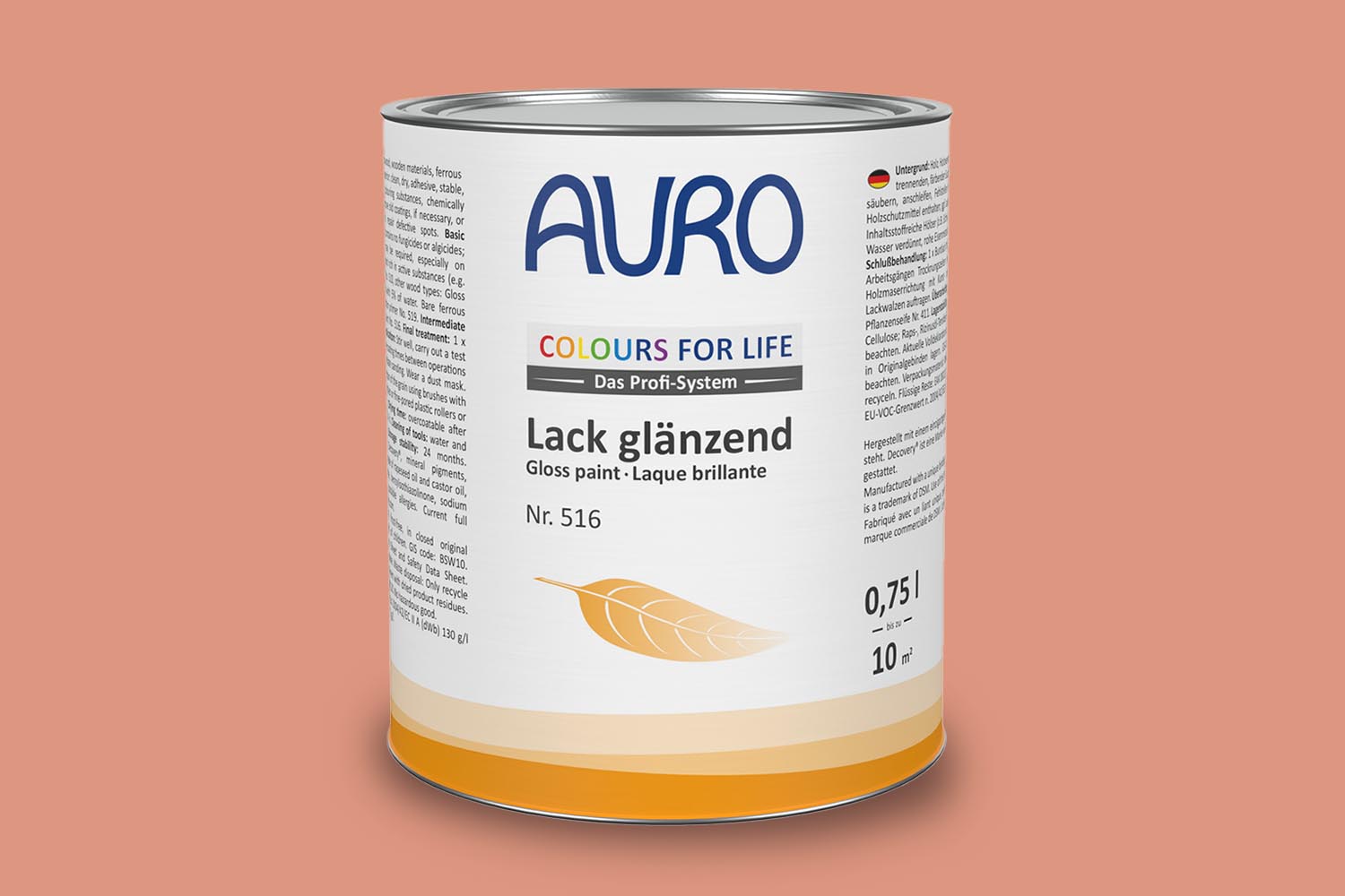 Auro Lack glänzend Nr. 516 Rottöne Colours for Life