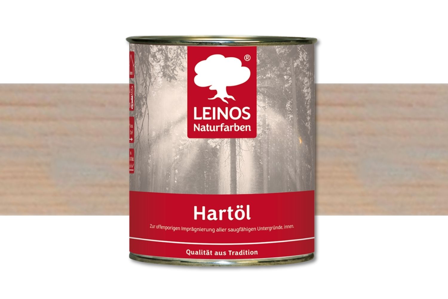 Leinos Hartöl 240 Grau